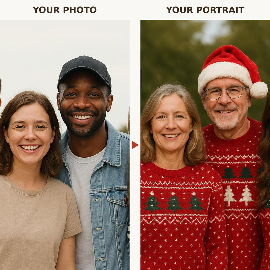 Christmas Family Portrait