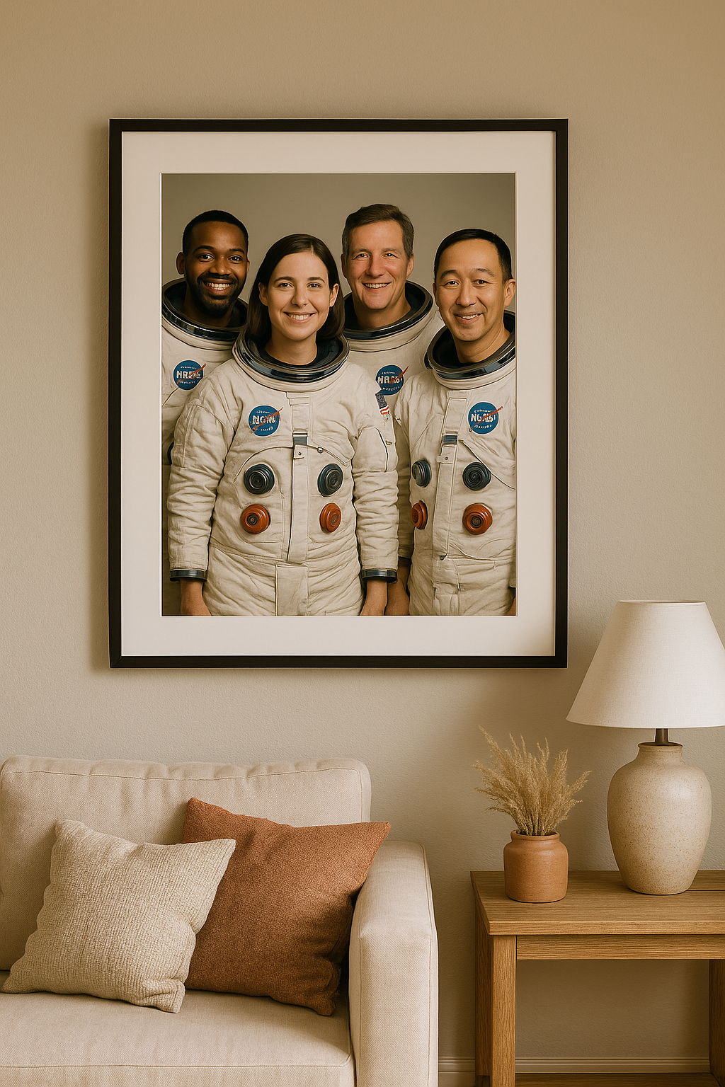 Astronaut Crew Portrait