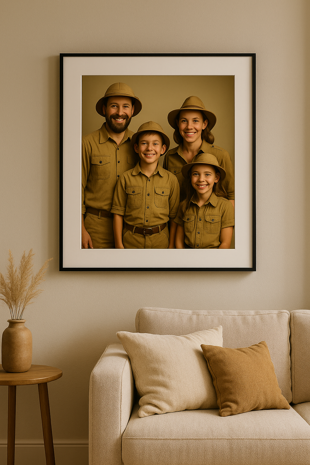 Safari Family Portrait