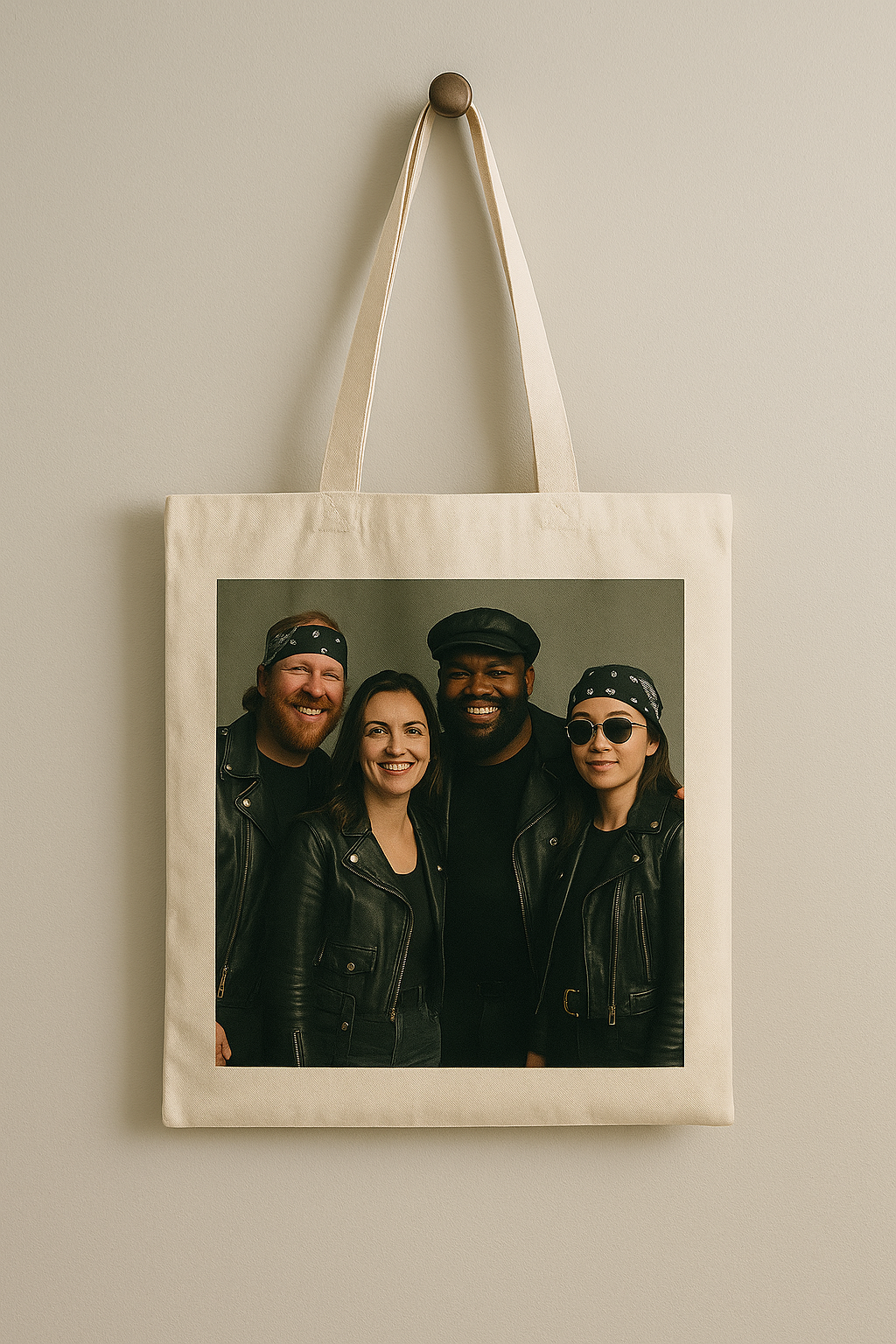 Biker Gang Portrait