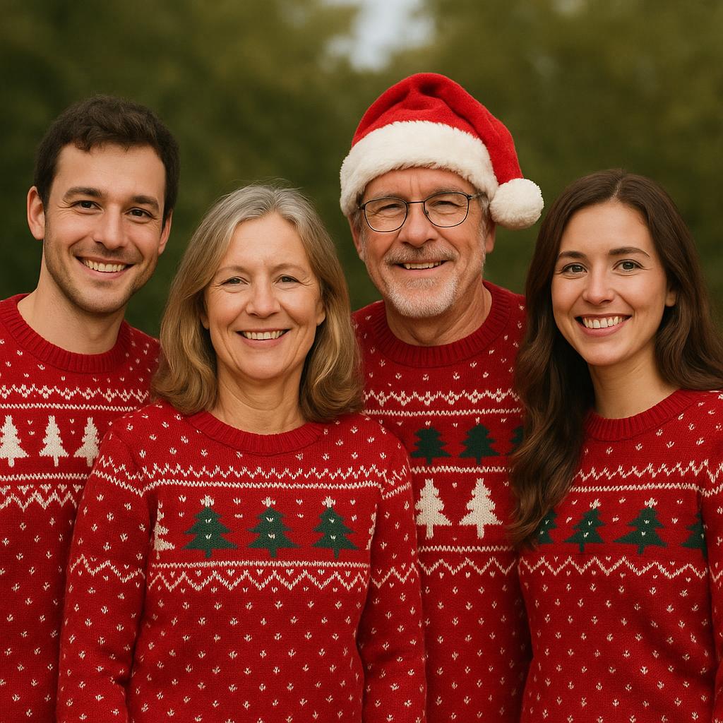 Christmas Family Portrait