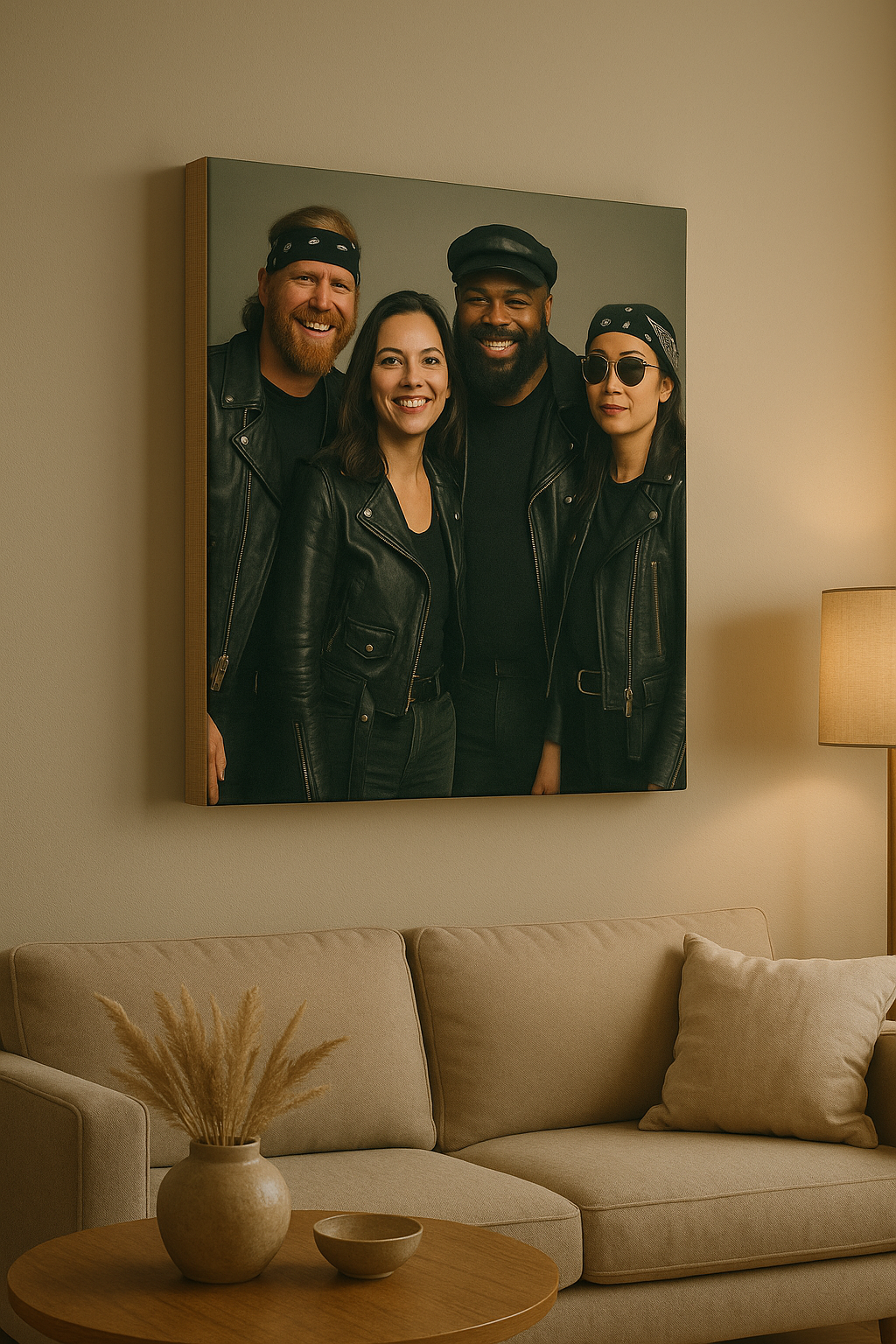Biker Gang Portrait