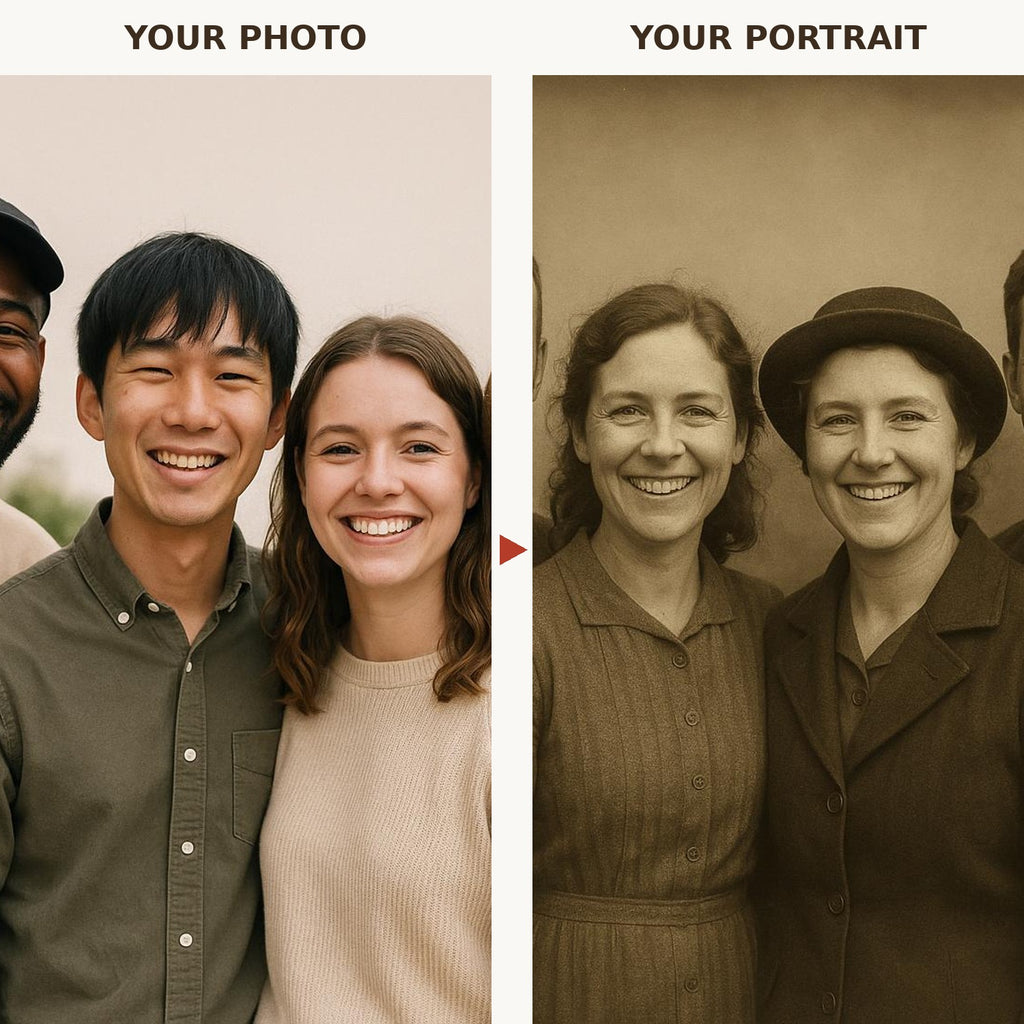 Vintage Family Portrait