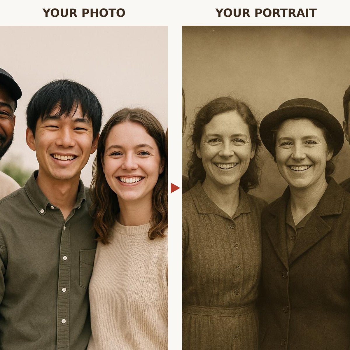 Vintage Family Portrait