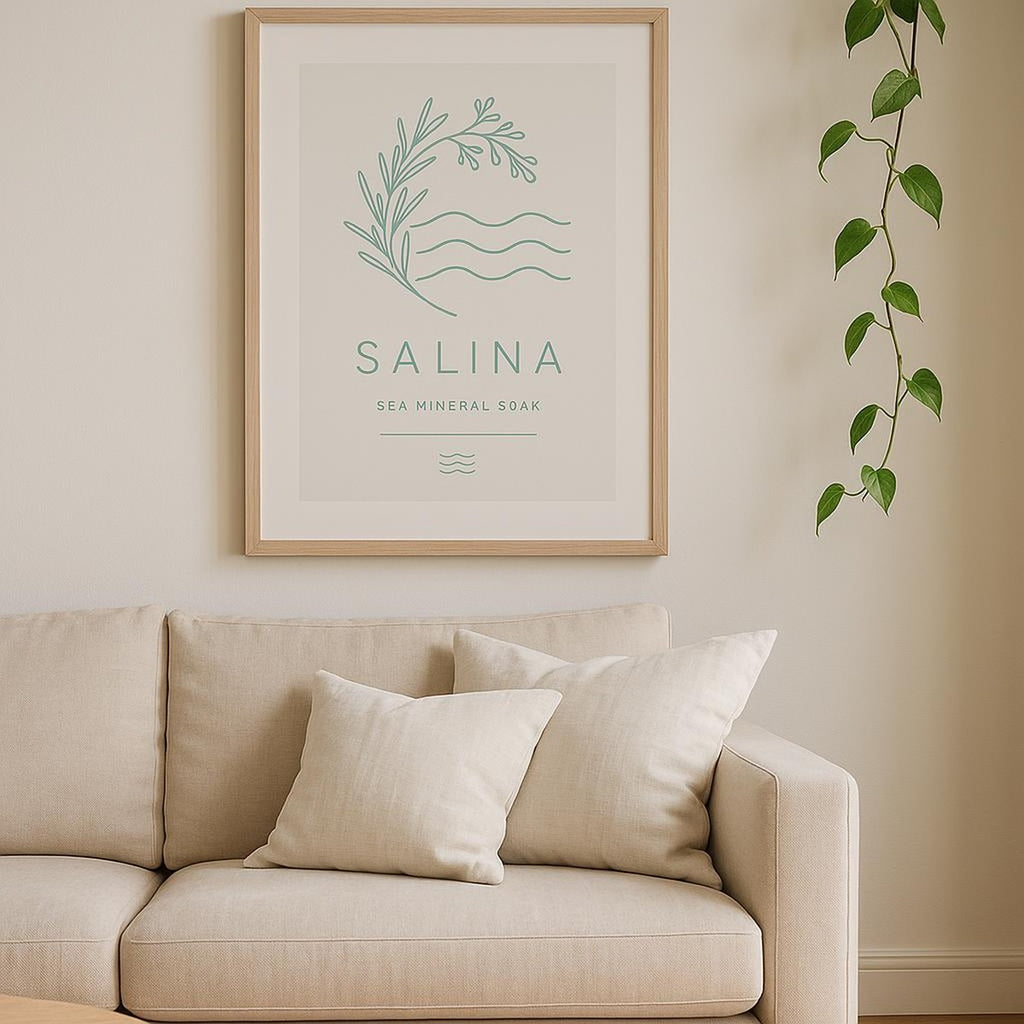 Poster shown beside a hand for scale, indicating its generous size