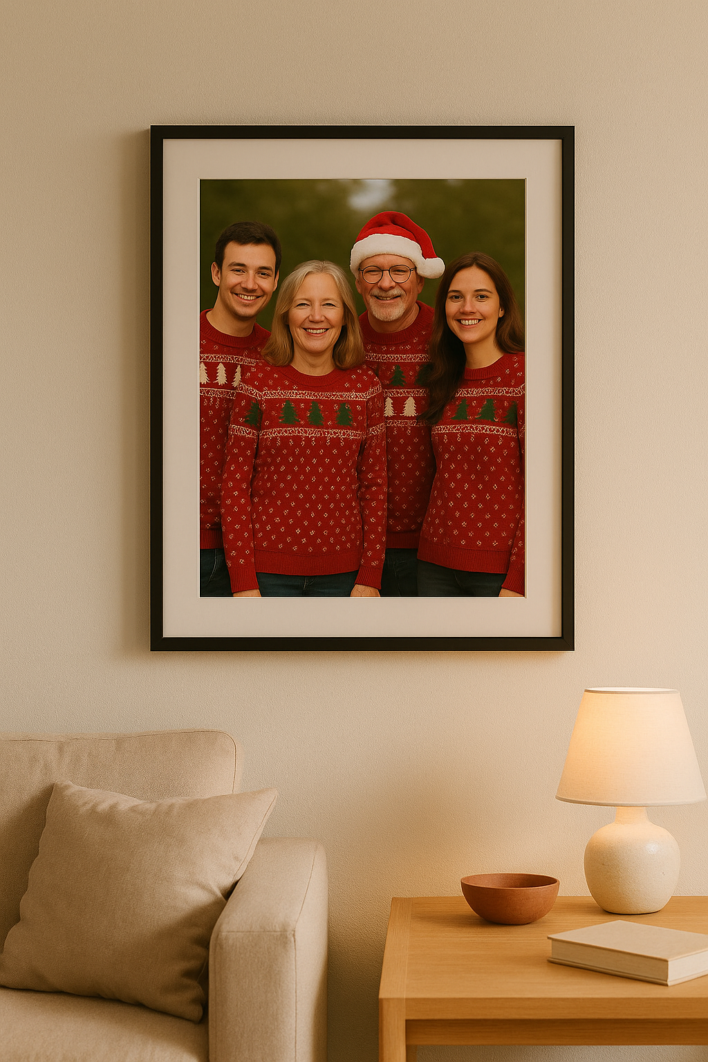 Christmas Family Portrait
