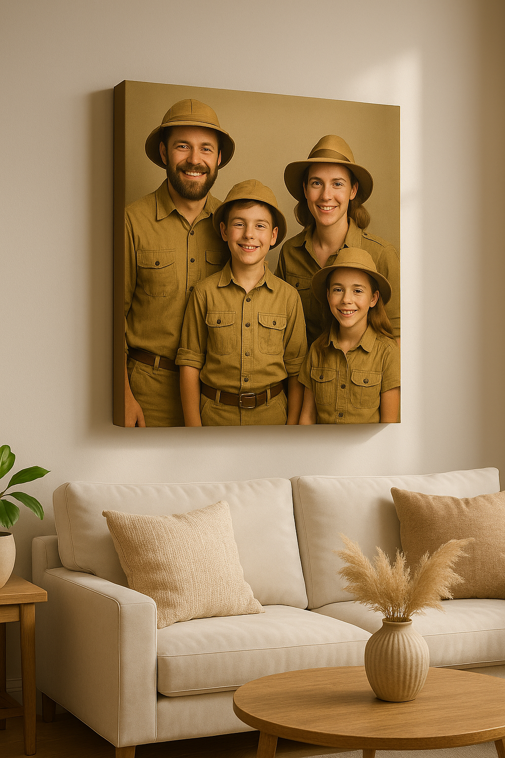 Safari Family Portrait