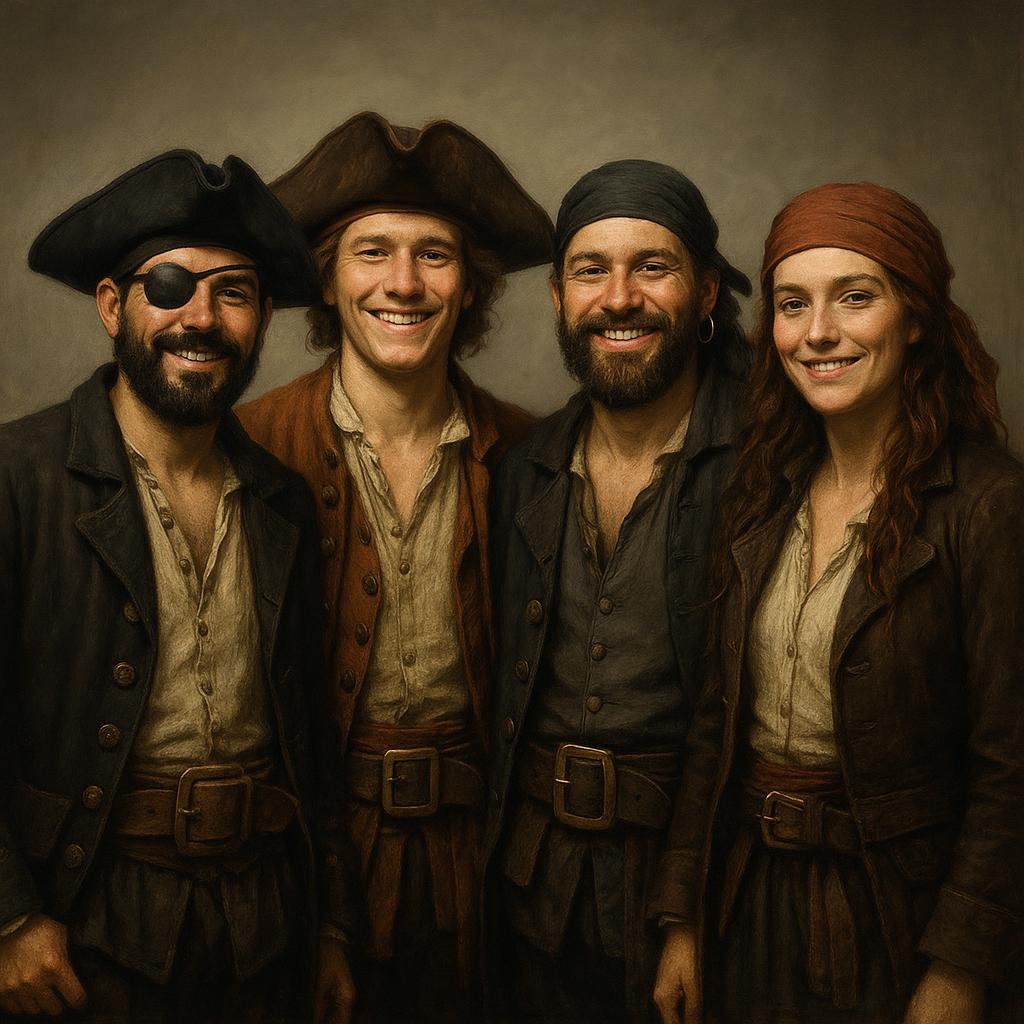 Pirate Crew Portrait
