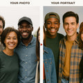 90s Sitcom Cast Portrait