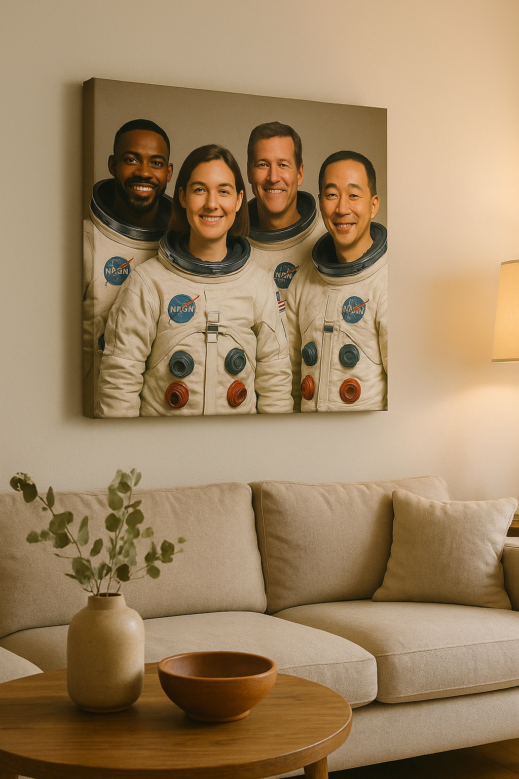 Astronaut Crew Portrait