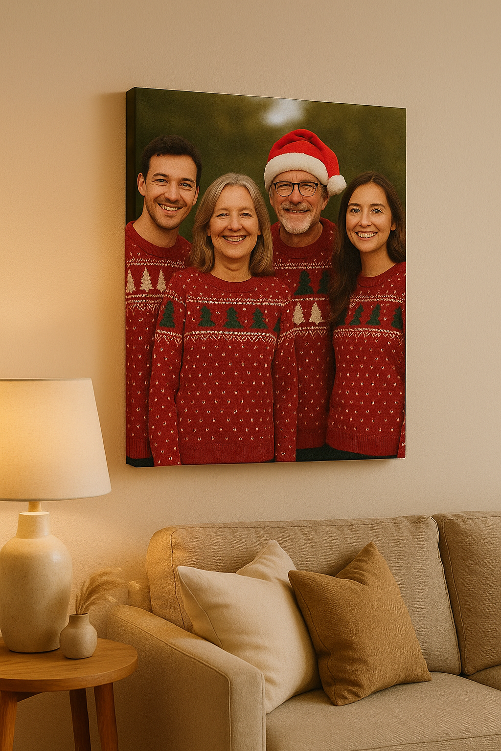 Christmas Family Portrait