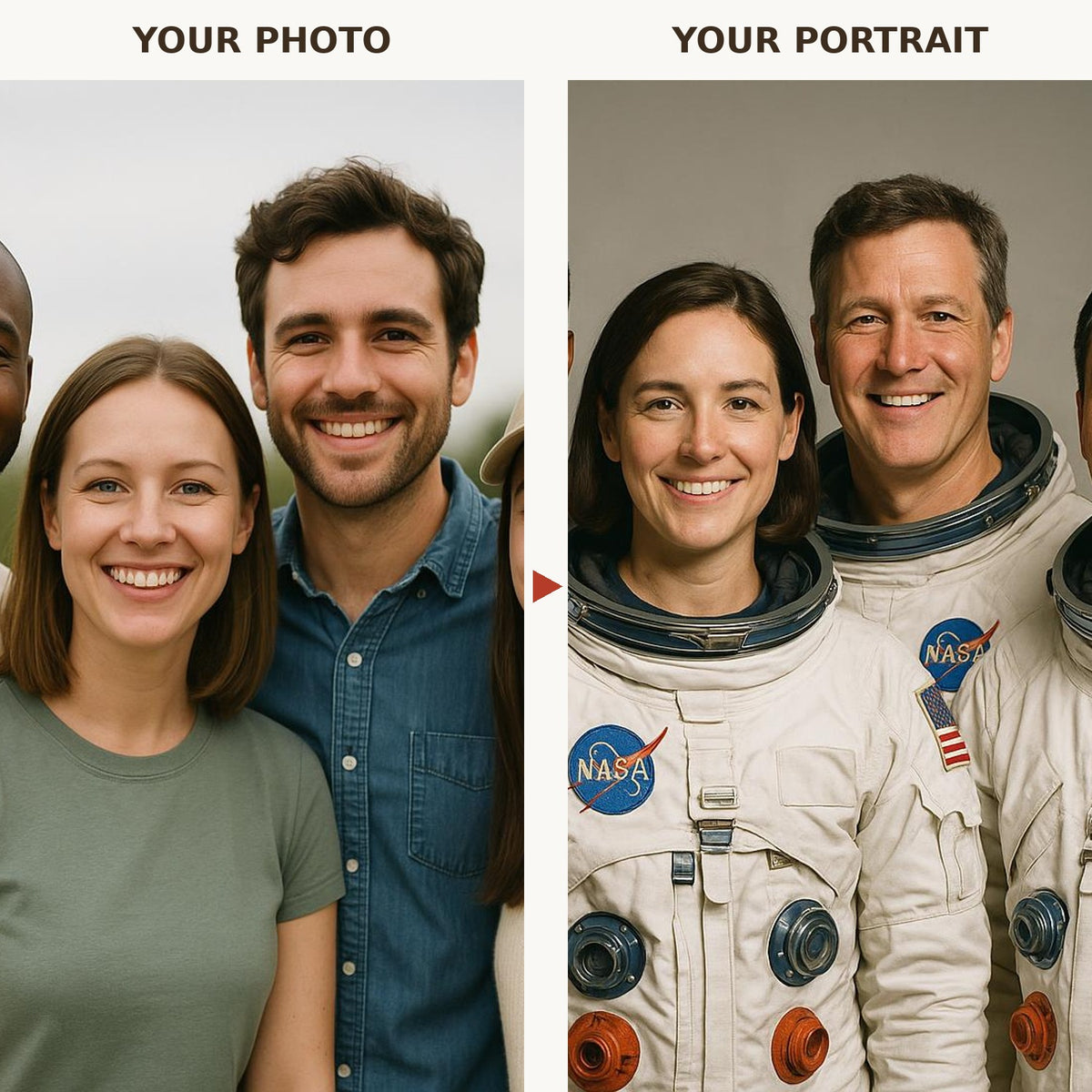 Astronaut Crew Portrait