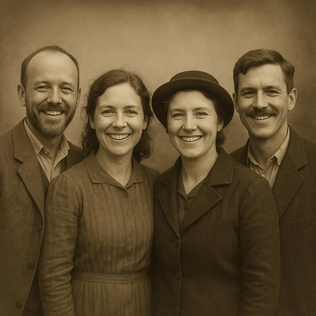 Vintage Family Portrait