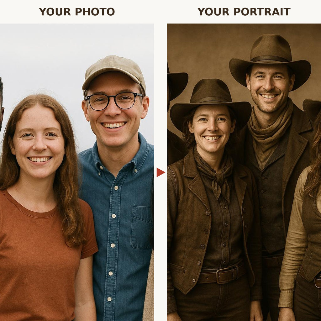 Western Gang Portrait