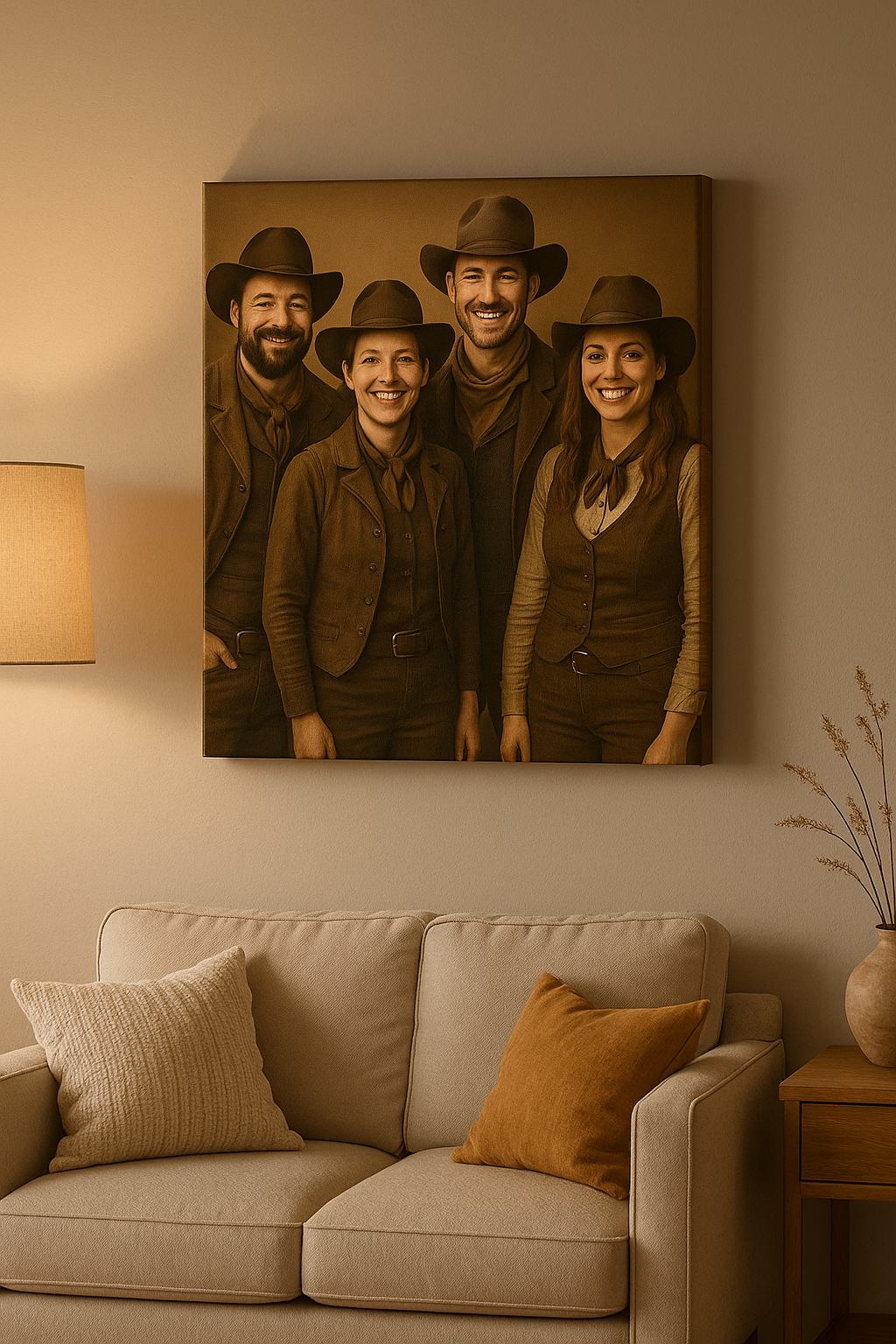 Western Gang Portrait