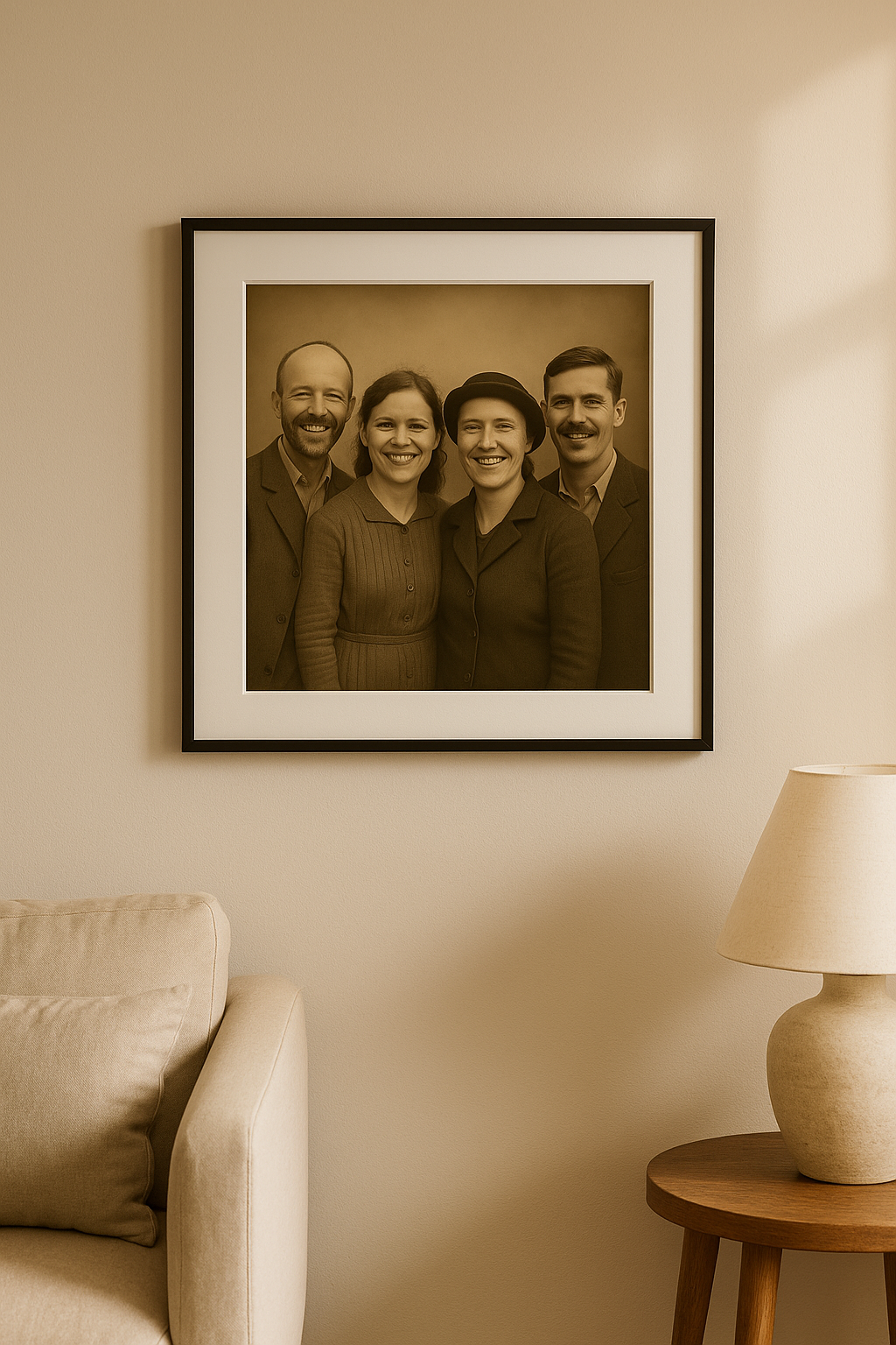 Vintage Family Portrait