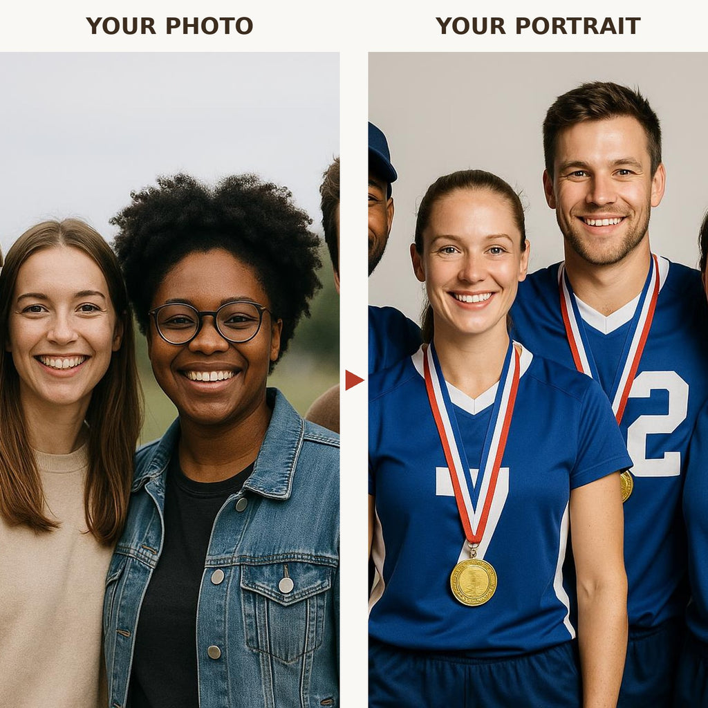 Sports Team Portrait