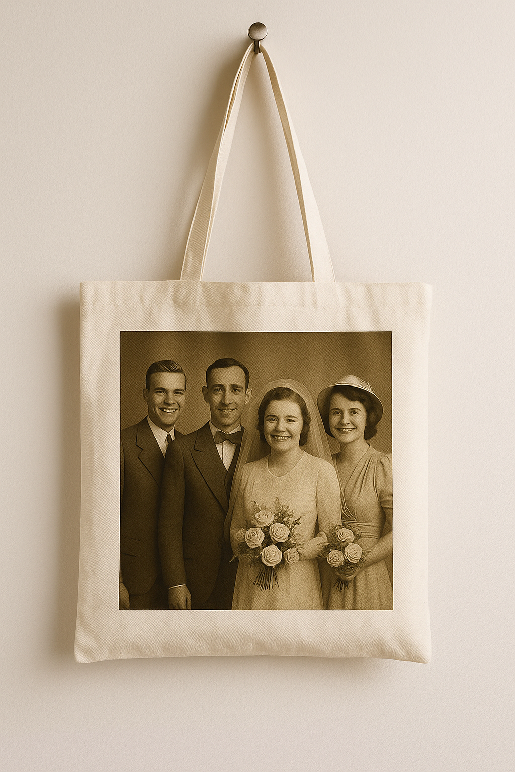 Vintage Wedding Portrait