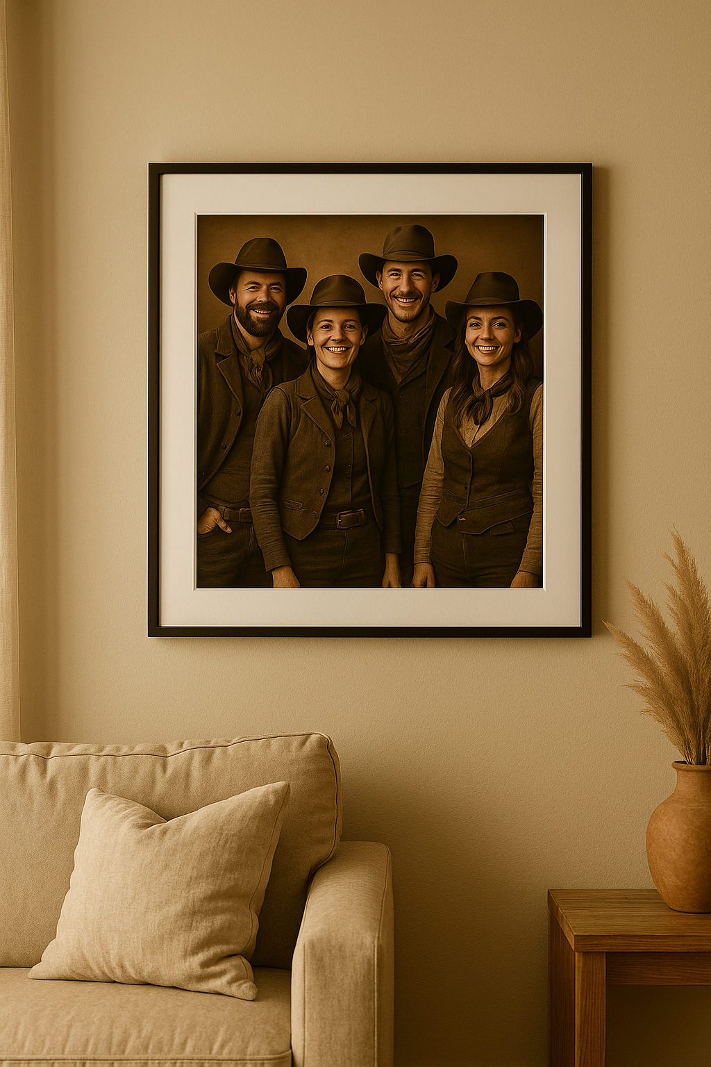 Western Gang Portrait